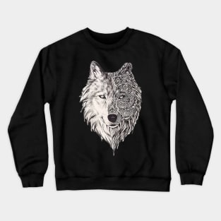 Mandala wolf vol.2 Crewneck Sweatshirt